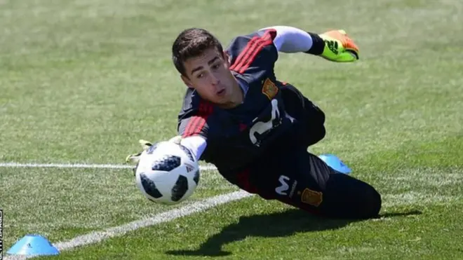 Kepa Arrizabalaga don play once for Spain