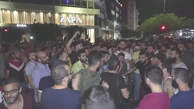 مظاهرات لبنان