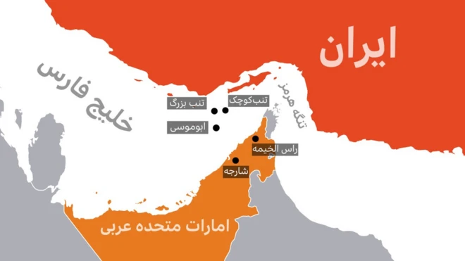 شاه جزایر سه گانه را مال دزدی می دانست که بریتانیا در اختیار متحدان عرب خود در خلیج فارس قرار داده بود