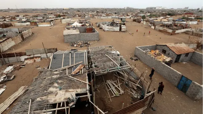 المنطقة القريبة من ميناء الحديدة