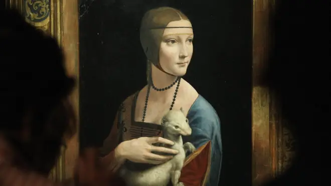 "Дама с горностаем"