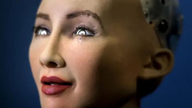 Sophia di robot