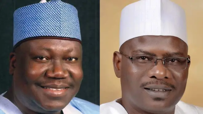 Senator Ahmad Lawan and Ali Ndume