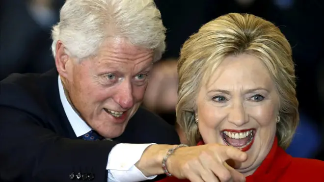 Bill y Hillary Clinton