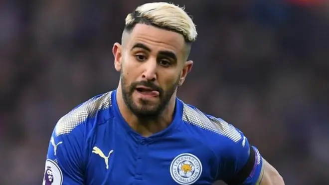 انتقل محرز لنادي ليستر سيتي قادما من نادي لو هافر الفرنسي عام 2014