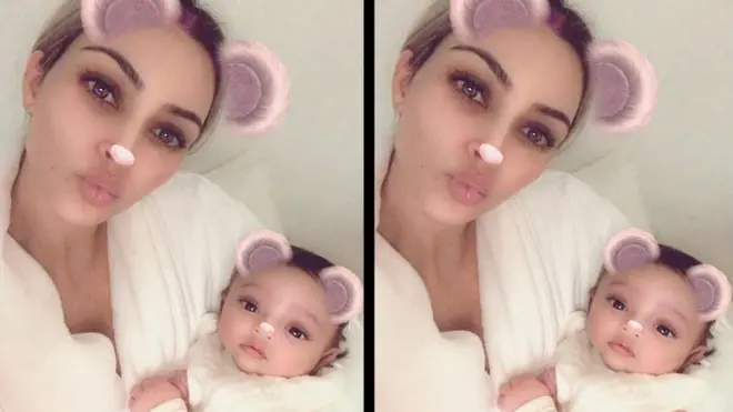 Kim and baby Chicago