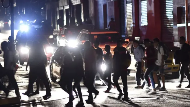 caracas blackout