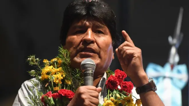 Evo Morales quiere buscar la reelección.