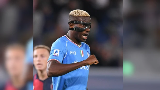 Osimhen agent Roberto Calenda tok say dem no go accept dat kain treatment from Napoli