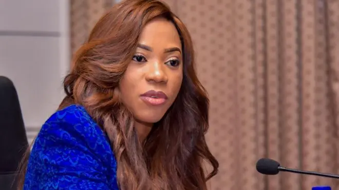 Stéphanie Mbombo yeguye nyuma y'icyumweru atangiye imirimo nka minisitiri