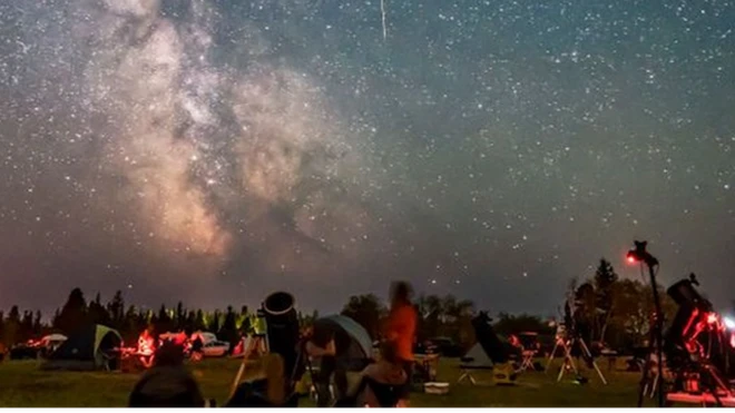 उल्कापात र आकाशगङ्गा