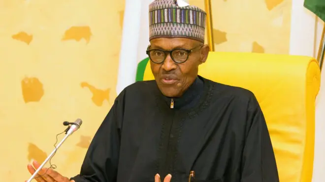 Buhari kwere ndi Naijirịa nkwa na ọchịchi ya ga-ekpochafụ mpụ na nrụrụaka.