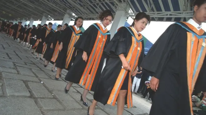 คนรับปริญญา