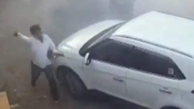 उमेश पाल हत्या मामले में मिले सीसीटीवी फुटेज में गुड्डु मुस्लिम