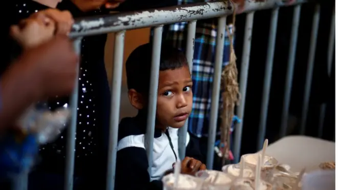 México ofrece refugio a los migrantes de Centroamérica que quieren ingresar a Estados Unidos.