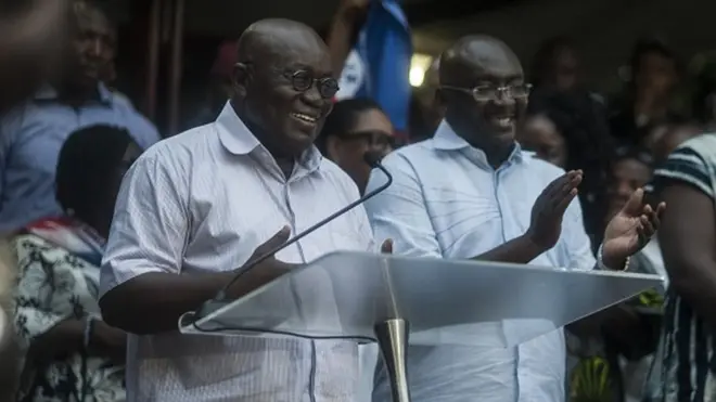Nana Akufo-Addo le nouveau président du Ghana