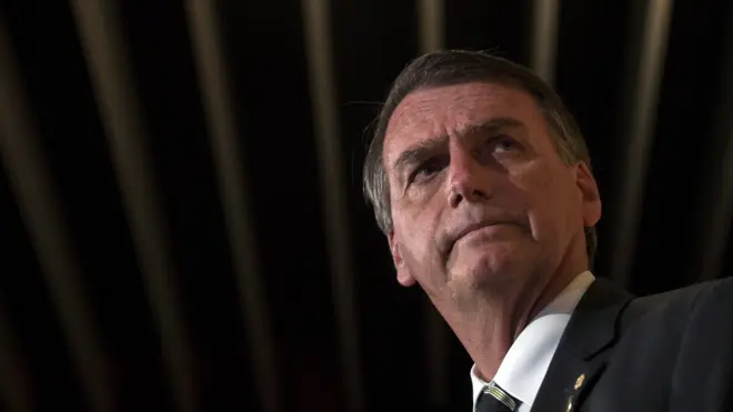 O deputado Jair Bolsonaro