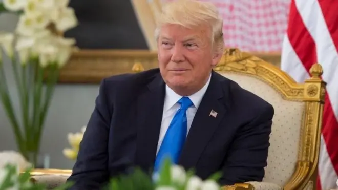 Президенту Трампу в Саудовской Аравии оказывают теплый прием