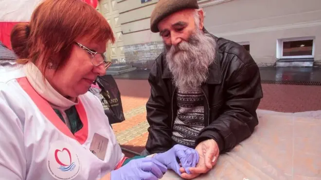 Санкт-Петербург, акция Здоровое сердце