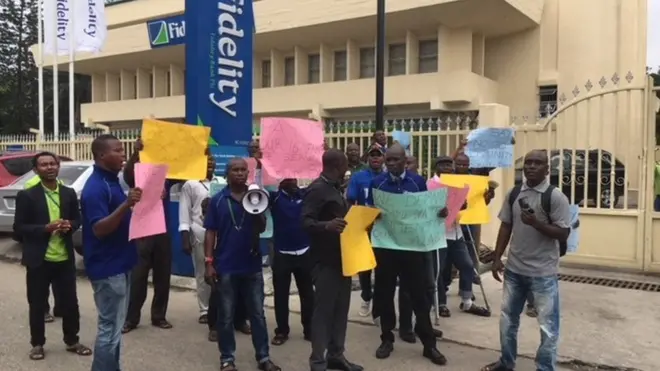 Ndị ọrụ Fidelity Bankna-eme ngagharịiwe