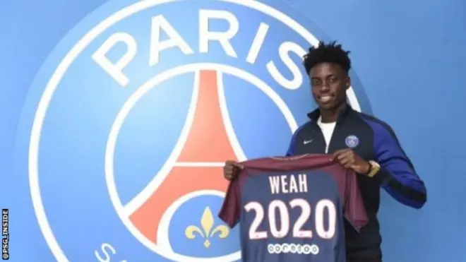 Timothy Weah ajiunga na PSG