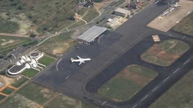 Ku kibuga cy'indege cya Bujumbura