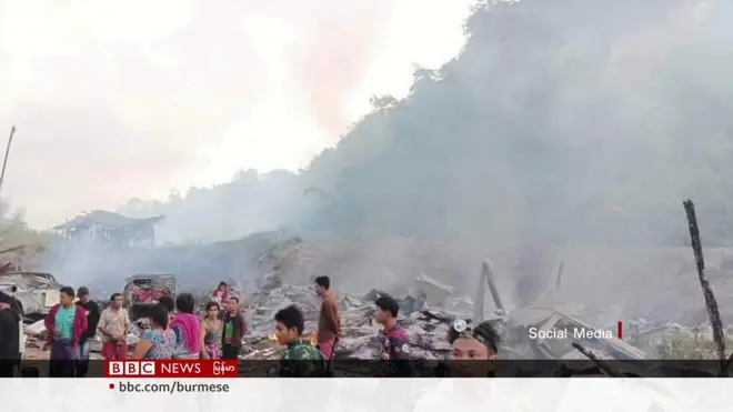 ဘုရားသုံးဆူက သတ္တုတွင်းကို စစ်ကောင်စီ ဗုံးကြဲ