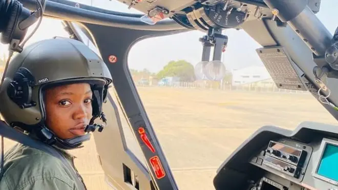 Late Tolu Arotile wit Minister of Women Affairs Pauline Tallen