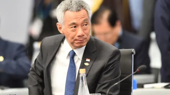 李顯龍表示：「對於中國現在走的路，以及這是否對他們有利，外界存有很大的不確定和憂慮。」