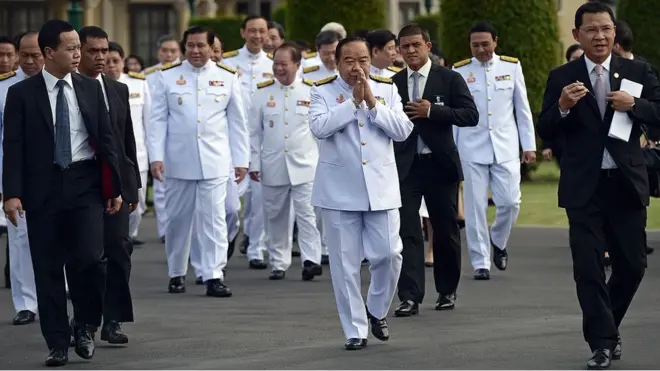 พล.อ.ประวิตร และคณะ