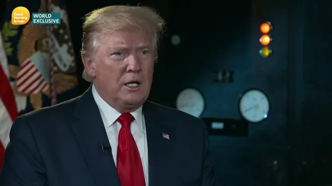 الرئيس الأمريكي دونالد ترامب