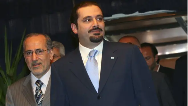 ቀዳማይ ሚኒስትር ሊባኖስ ሳዓድ ሓሪሪ