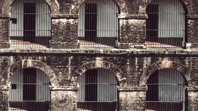 Stock image of an Indian jail