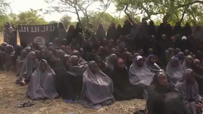 Boko Haram's leader said the girls had converted to Islam