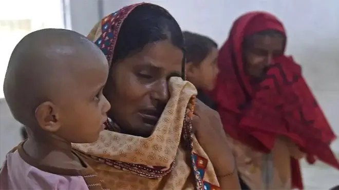 పాకిస్తాన్ వరద బాధితులు