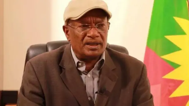 የኦሮሞ ነጻ አውጪ ግንባር (ኦነግ) ሊቀመንበር አቶ ዳዉድ ኢብሳ