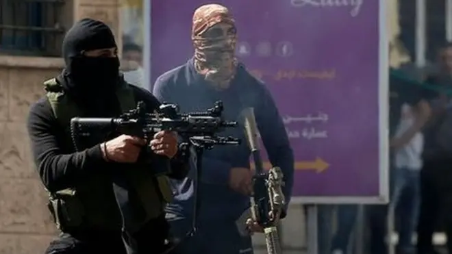 مسلحون في جنين