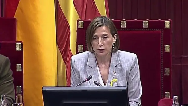 كارمي فوركاديل رئيسة البرلمان الكتالوني