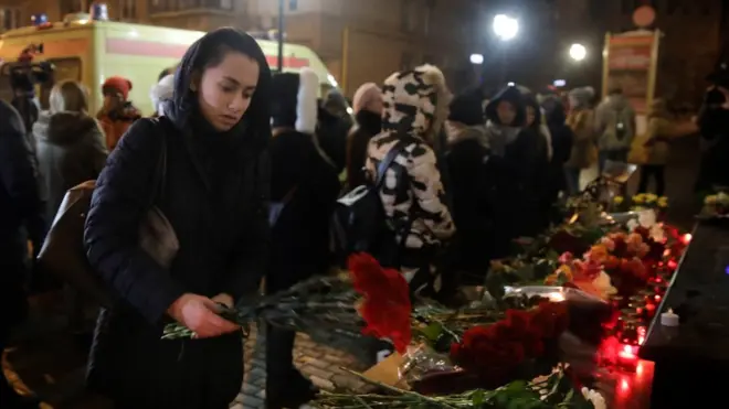 Rusya'da dün Soçi ve diğer bazı kentlerde hayatını kaybedenler için çeşitli törenler düzenlendi