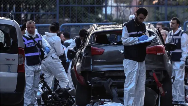 Предыдущий теракт произошел в Турции 6 октября, от взрыва мотоцикла в Стамбуле ранения получили 10 человек