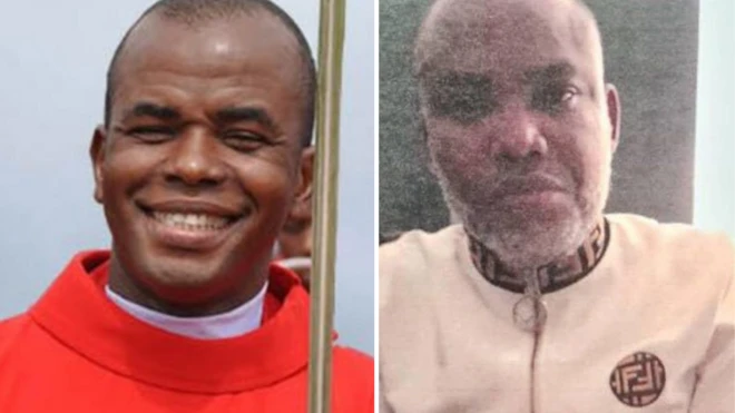 Rev. Father Ejike Mbaka, Nnamdi Kanu