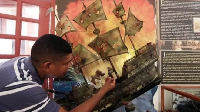 سین ہوزے برطانوی نیوی کے ہاتھوں ڈوبی تھی