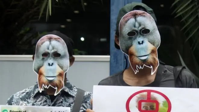 Activists in Indonesia have campaigned against the Bank of China
