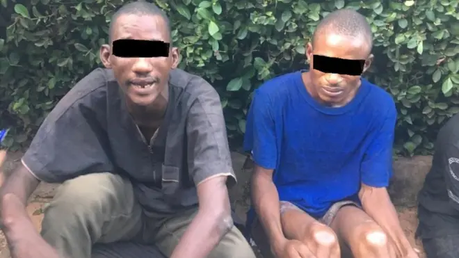 Ibrahim Adamu na Idris Tobe bụ ndi uweojii sị n'aka ha dị ogbugbu Fada Offu