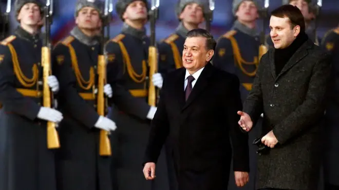 Ўзбекистон президенти ва Максим Орешкин