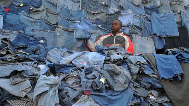 The used-clothing industry in Kenya employs more than 100,000 people