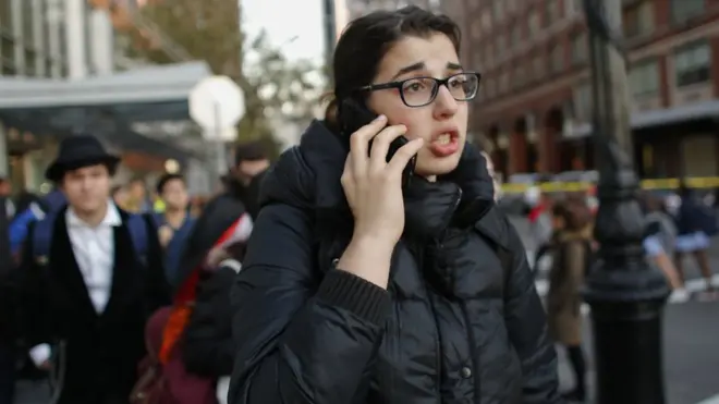 Tras el incidente se vivieron momentos de confusión en las calles de Nueva York.