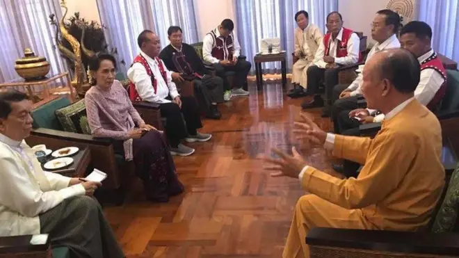 နေပြည်တော် နေအိမ်မှာ တွေ့ဆုံ