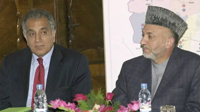 حامد کرزی او خليلزاد