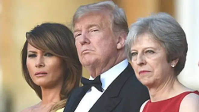 ટ્રમ્પ યુકેમાં